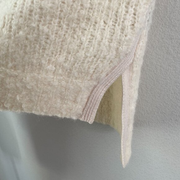 Rag & Bone Womens XXS Adele Ivory Wool Blend Turtleneck Sleeveless Sweater - Picture 10 of 11